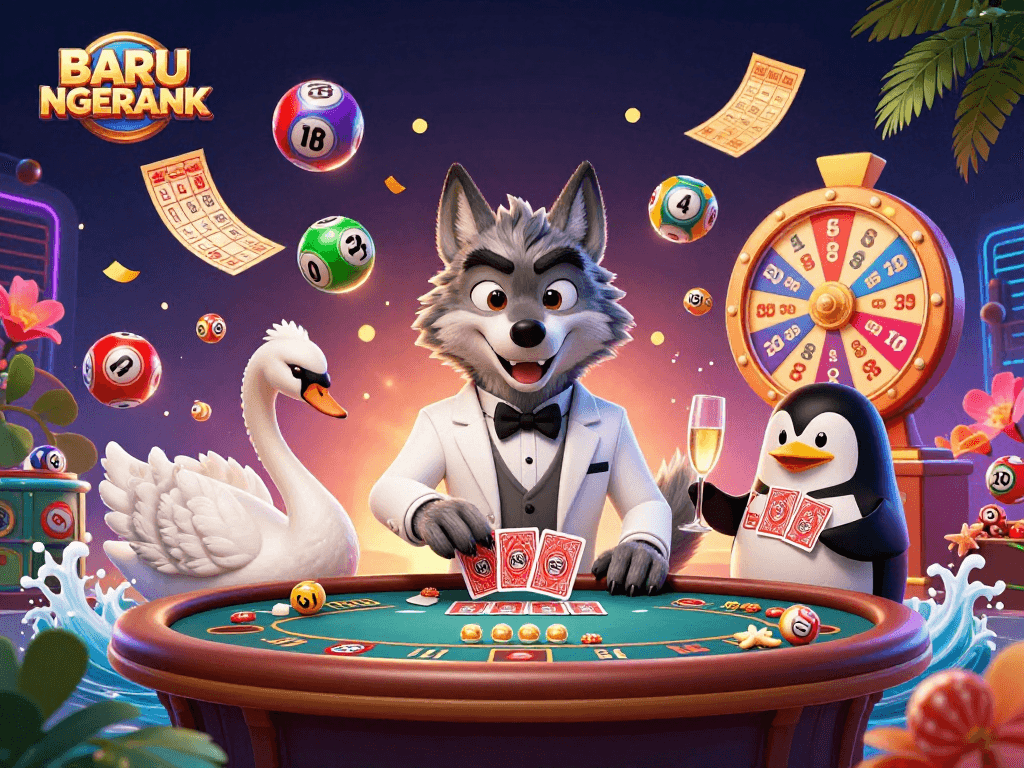 Engage in thrilling gameplay at BARU NGERANK with premium slots and vibrant casino elements.