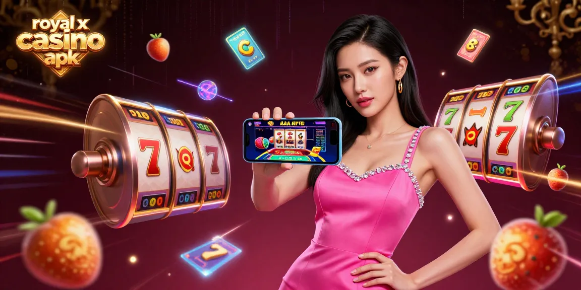 Play the royal x casino apk with dynamic slot game elements and vibrant visuals
