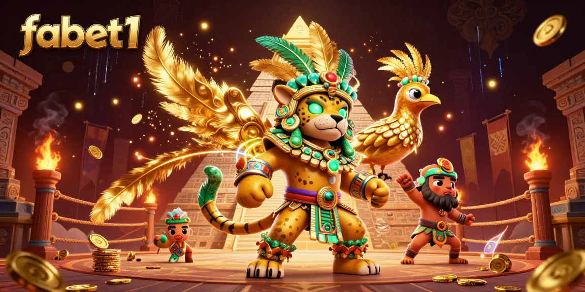 Experience thrilling gameplay with fabet1 in this vibrant and dynamic casino scene.