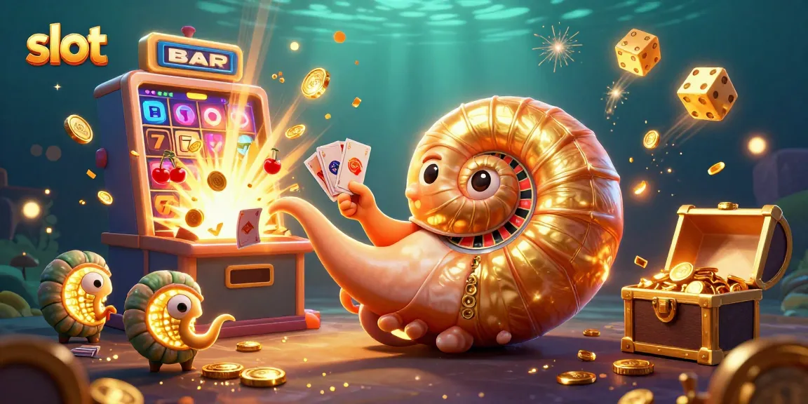 Experience thrilling slot action as the nautilus reveals jackpots and a colorful casino world.