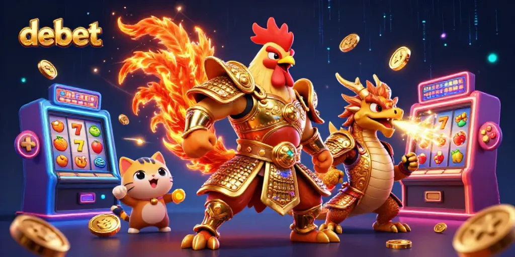 Experience the thrill of debet with colorful 3D casino games and dynamic characters in a vibrant and engaging atmosphere.