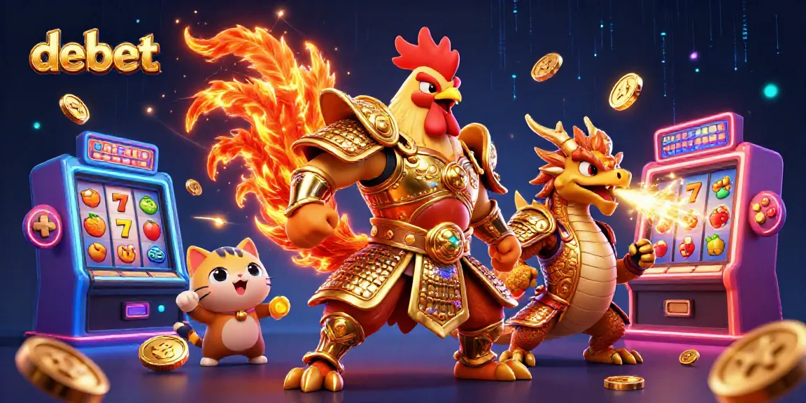 Experience the thrill of debet with colorful 3D casino games and dynamic characters in a vibrant and engaging atmosphere.
