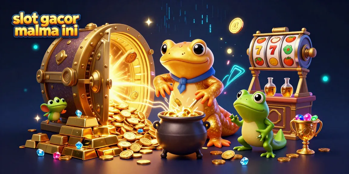 Experience the thrill of slot gacor malma ini with a magical alchemist and rich gold elements.