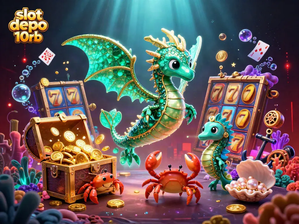 Experience the thrill of slot depo 10rb with dazzling treasure, vibrant reels, and flowing energy.