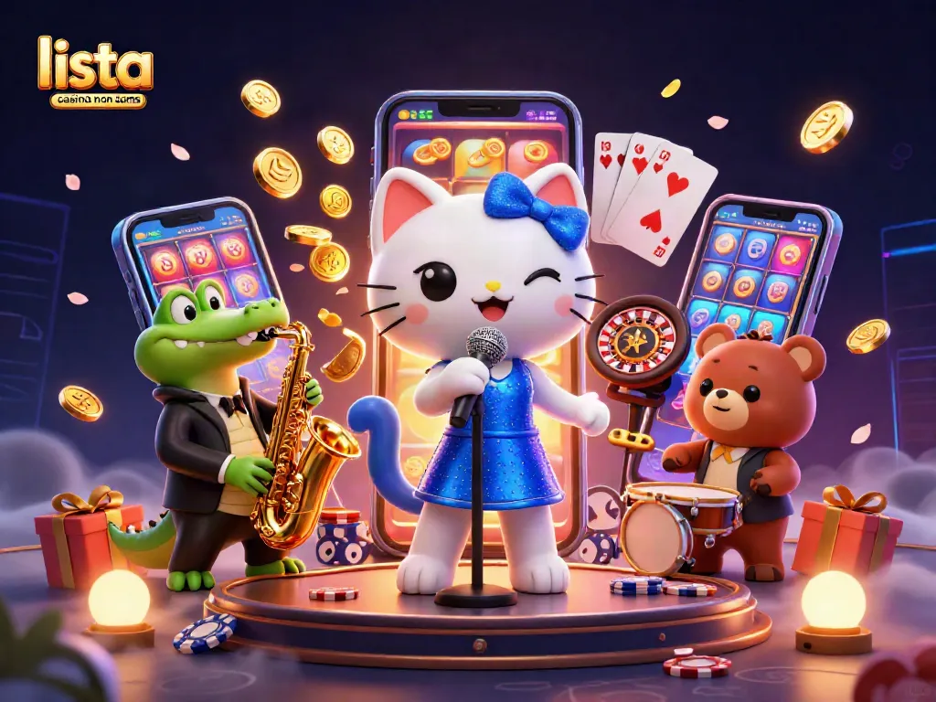 Scopri la lista casino non aams con giochi entusiasmanti e bonus attraenti in un'illustrazione coinvolgente.