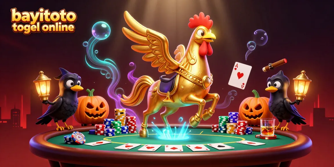 Interactive gaming scene showcasing bayitoto togel online with dynamic casino elements and characters.