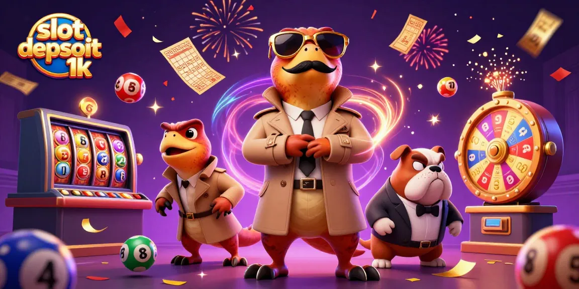 Experience excitement with slot depsoit 1k as fun raptors in disguise enter a casino scene full of vibrant elements.