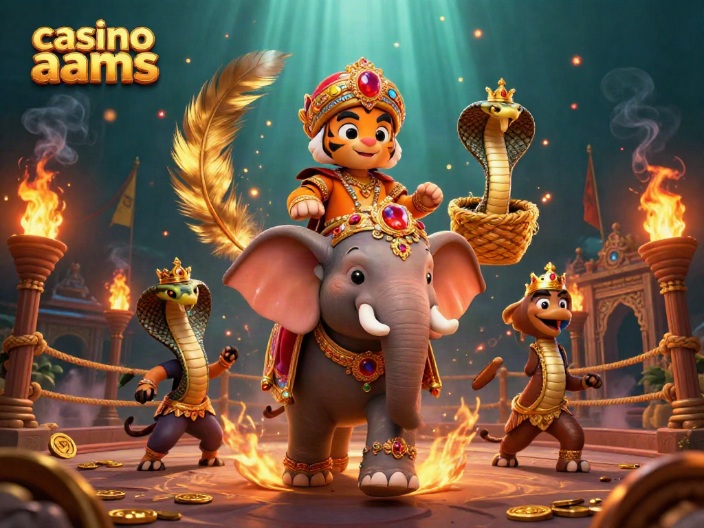 Scopri i casino non AAMS con il tigre maharaja in un'illustrazione accattivante.