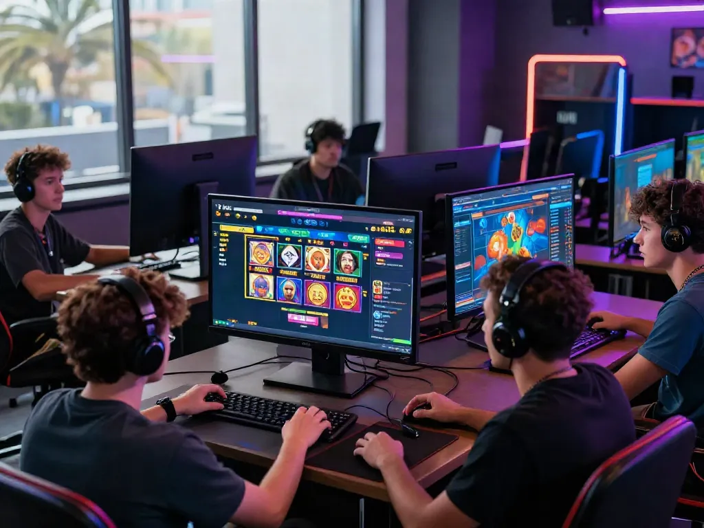 Entertaining players engaging with NET88's vibrant online gaming platform.