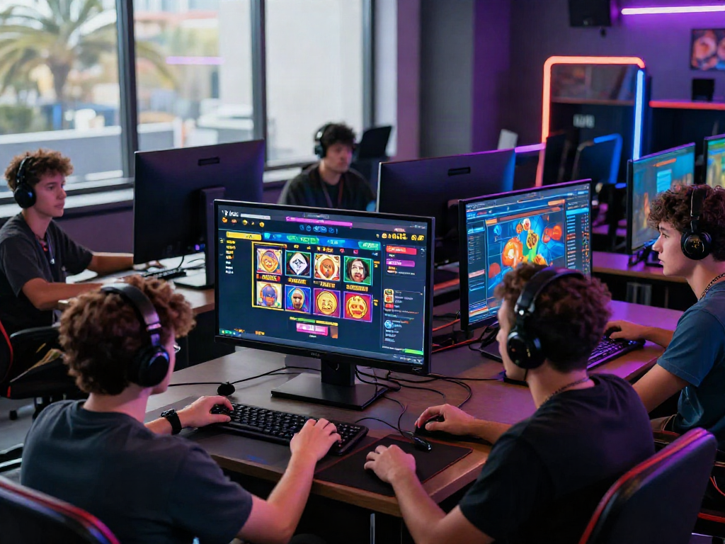 Entertaining players engaging with NET88's vibrant online gaming platform.
