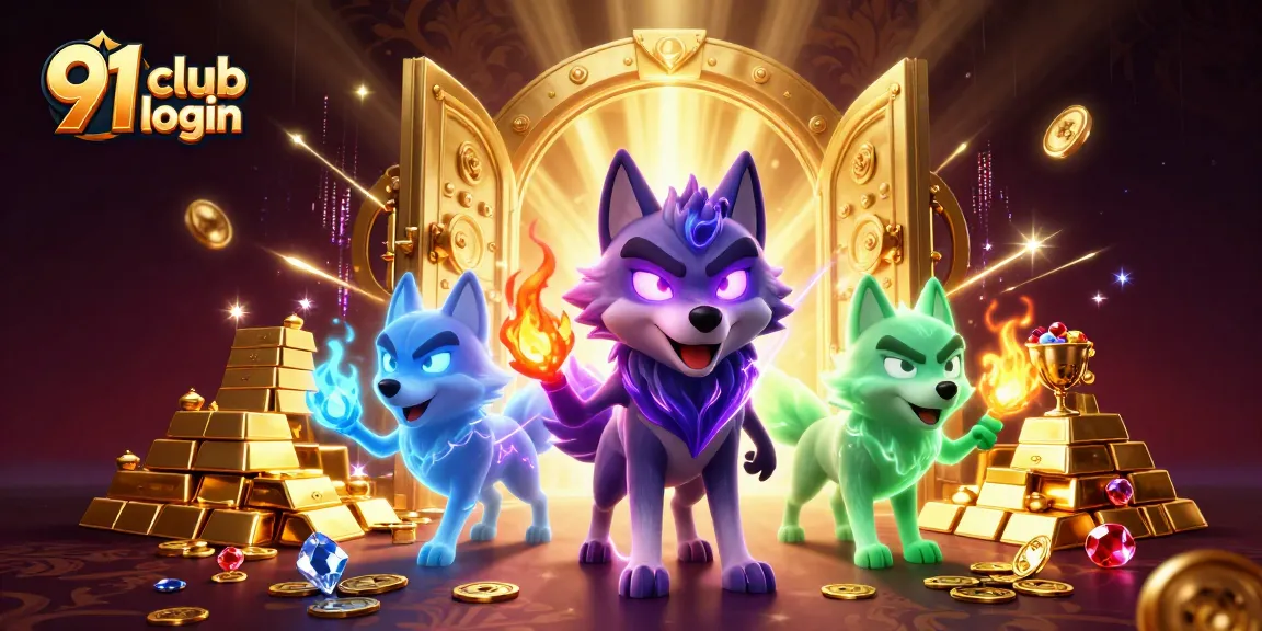 Engage in thrilling gameplay with the 91 club login, featuring ghostly wolves and treasures.