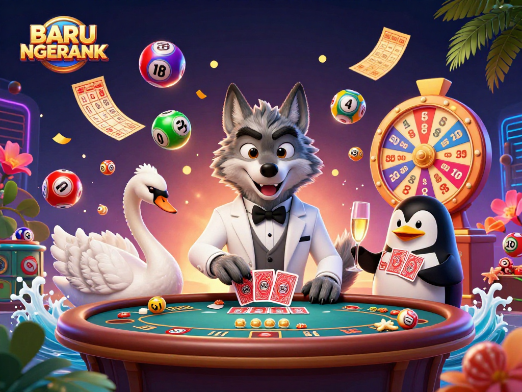Engage in thrilling gameplay at BARU NGERANK with premium slots and vibrant casino elements.