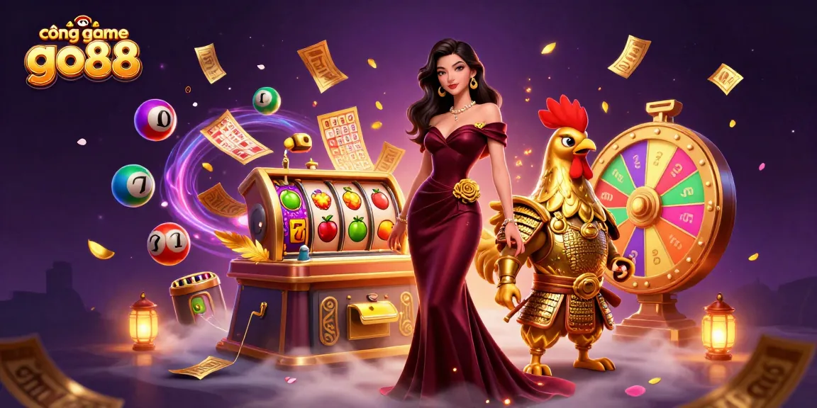 Spinning slot reels and golden tickets enrich the cổng game go88 gaming experience.