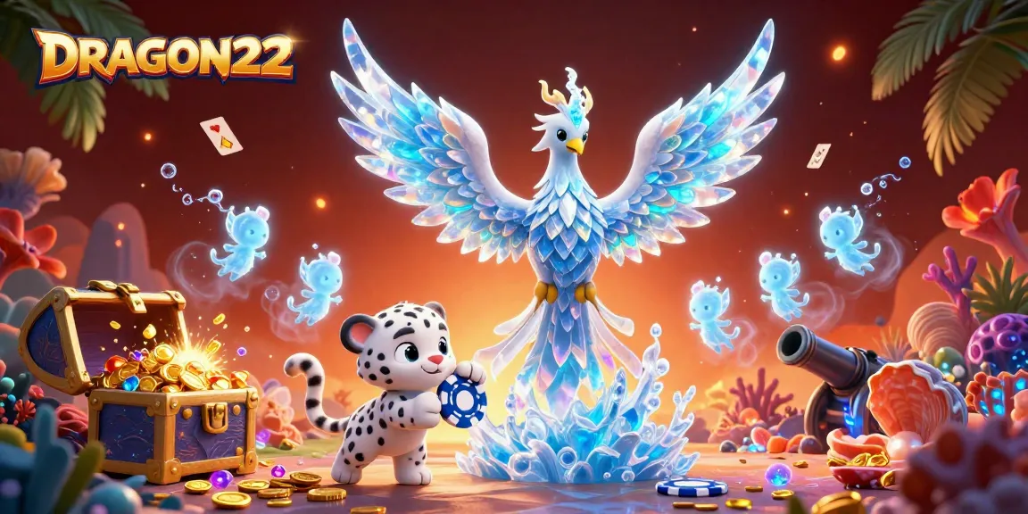 Engage with DRAGON222 as you spin the reels surrounded by colorful ice sprites and golden treasure.