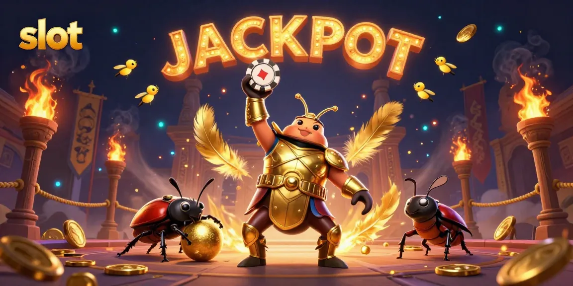 Spin the reels for jackpot wins at this vibrant slot gaming illustration!