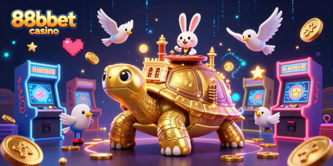 Experience vibrant gaming and fun at the 88bbet casino with lively characters and exciting elements.