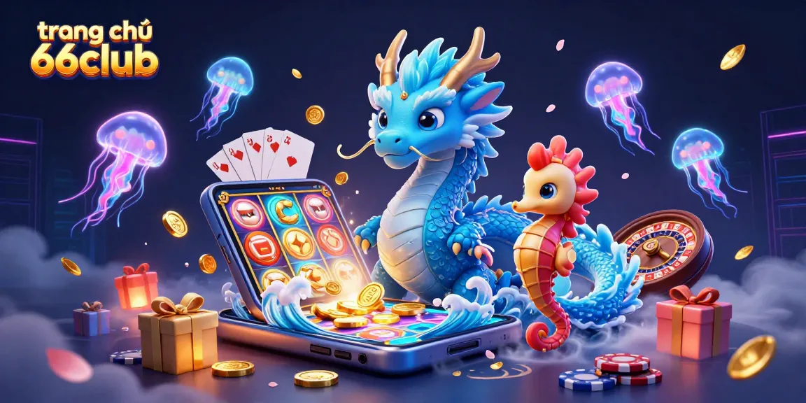 Experience the exciting games at trang chủ 66club, featuring vibrant characters and thrilling casino elements.