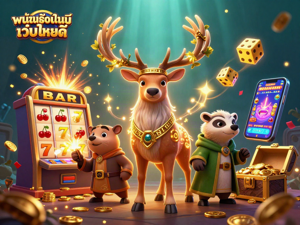 เล่นพนันออนไลน์ เว็บไหนดี กับสล็อต 3D ที่เต็มไปด้วยความตื่นเต้นและโชคดี