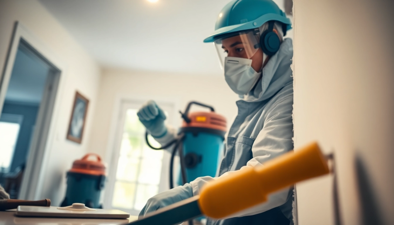 Spray foam removal guidance being demonstrated by a technician in a professional setting.