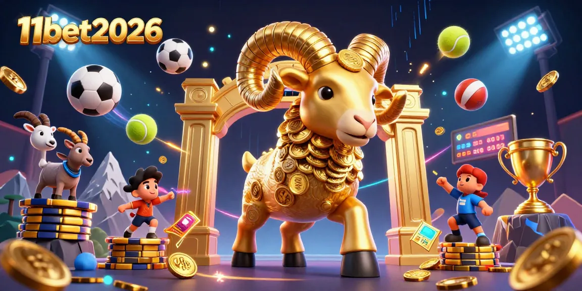 Experience thrilling sports action with 11bet2026, featuring dynamic characters and elements.