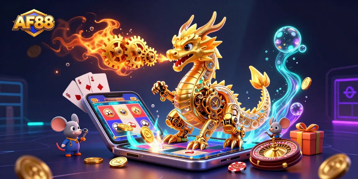 Experience the excitement at AF88 casino with vibrant games, interactive characters, and thrilling gameplay.