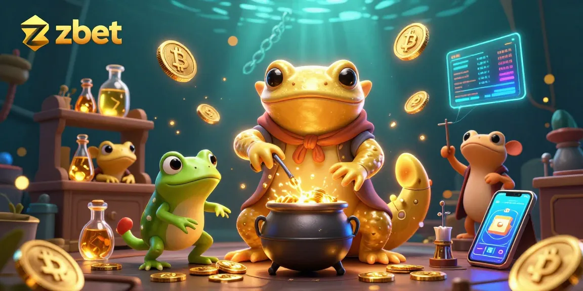 ZBET offers thrilling gaming experiences featuring golden salamander alchemist in an enchanting casino environment.