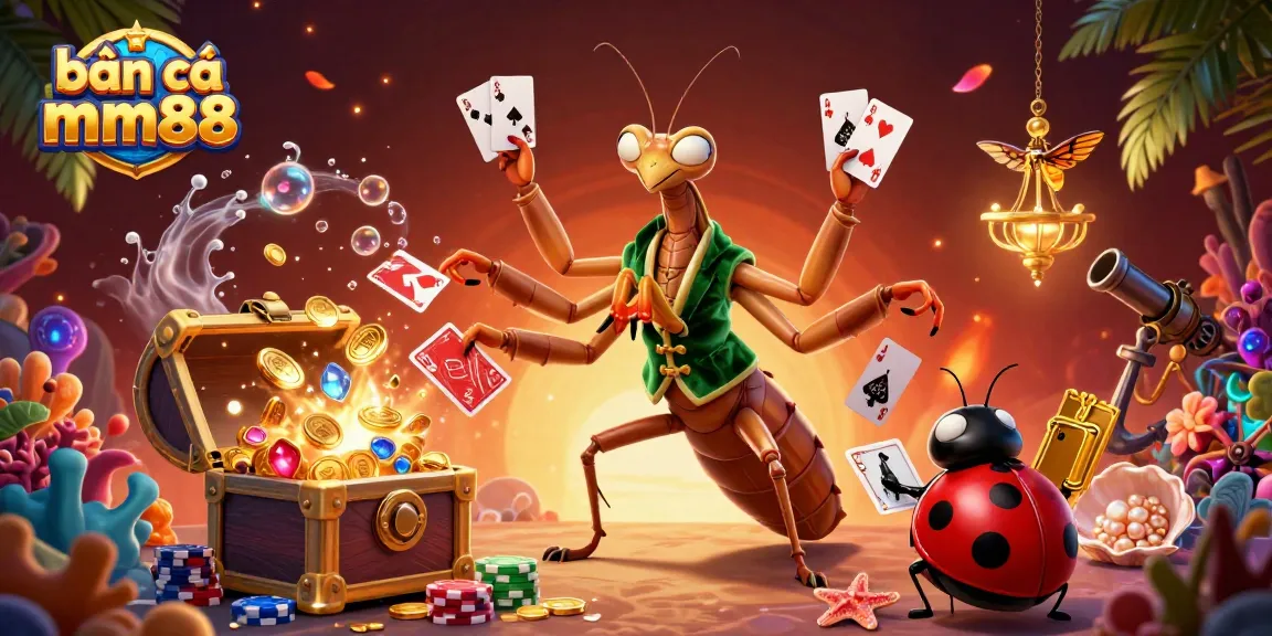 Experience excitement in bắn cá mm88 with dynamic characters and vibrant underwater themes.