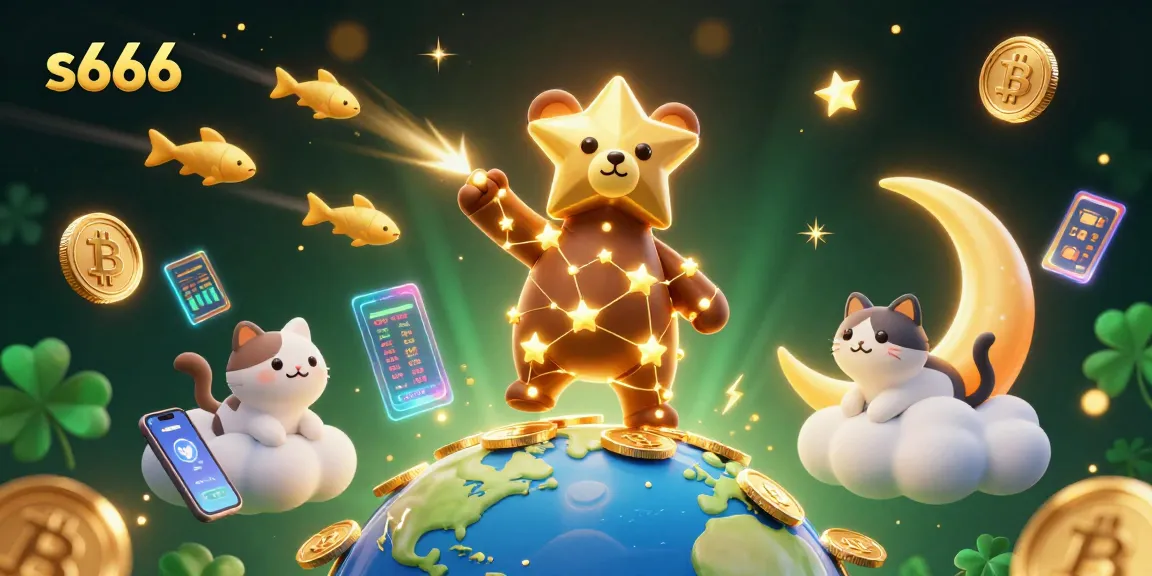 S666 offers exciting gameplay and rich rewards in a vibrant casino illustration.